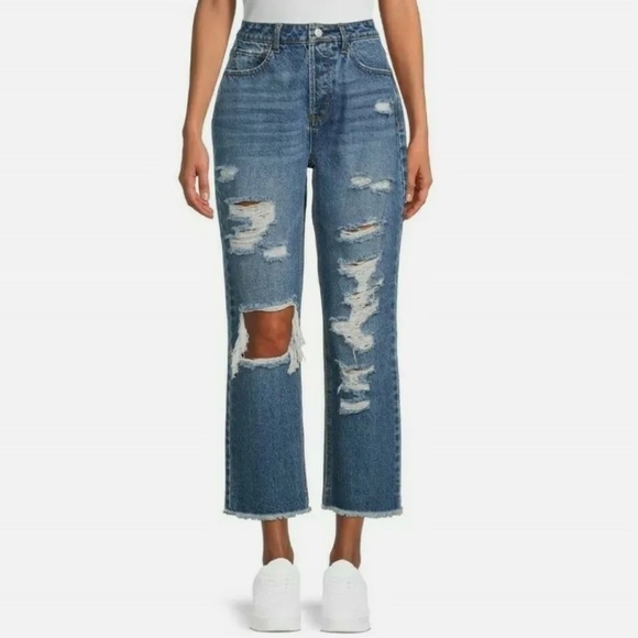 Vanilla Star Denim - VANILLA STAR 90’s Boyfriend Super High Rise Jeans